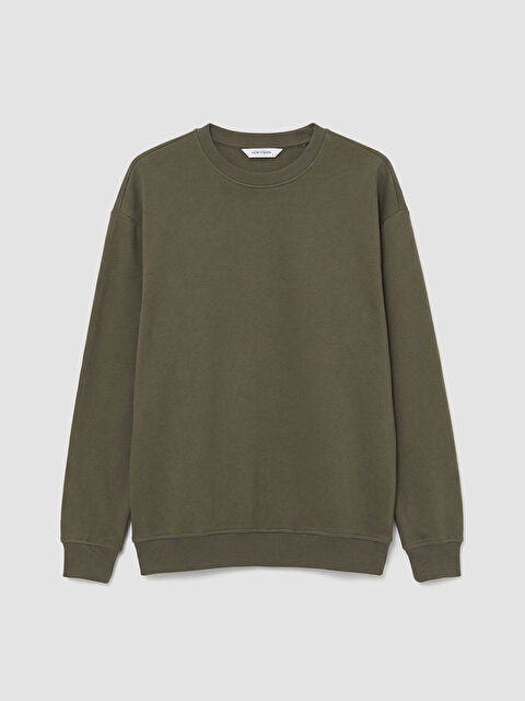 LCW Vision Bisiklet Yaka Erkek Sweatshirt - S6KV03Z8-ZJU
