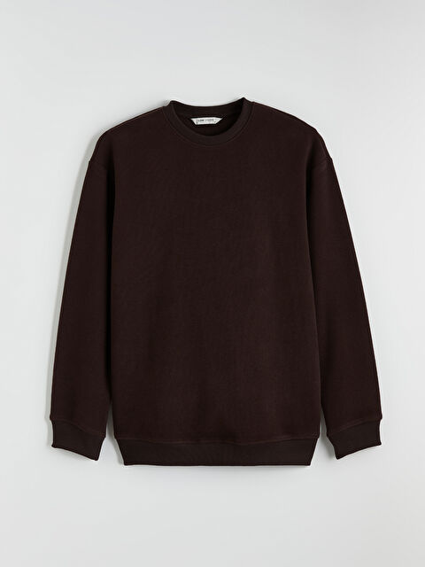 LCW Vision Bisiklet Yaka Erkek Sweatshirt - S6KV03Z8-ZQP