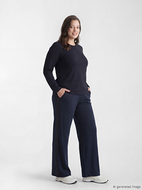 LCWAIKIKI Classic Soft Touch Women's Joggers with Elastic Waistband - S6KV26Z8-HRZ