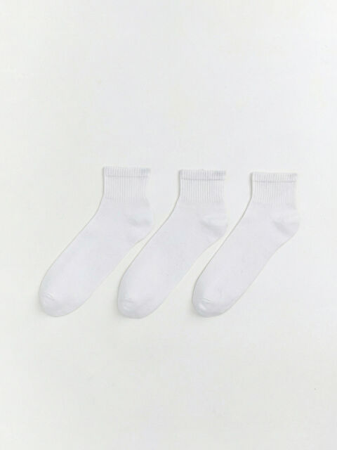 LCW ECO Men's Ankle Socks - Set of Three - S6KV48Z8-J5E