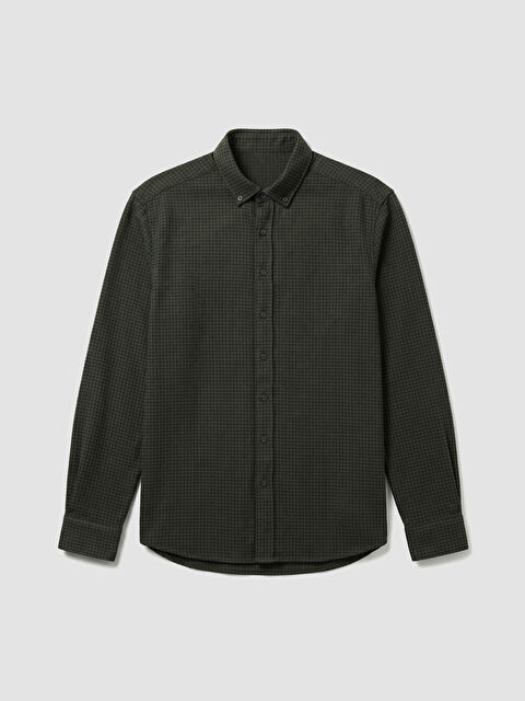 SOUTHBLUE Regular Fit Armürlü Erkek Gömlek - S6KV84Z8-CWH