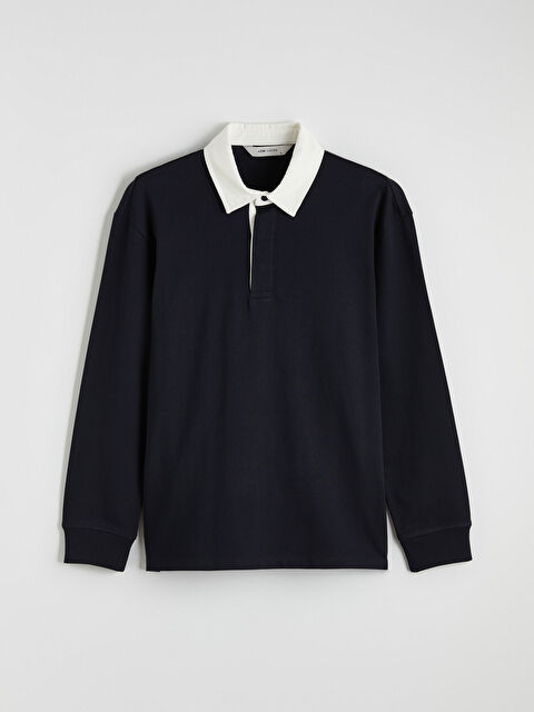 LCW Vision Polo Yaka Erkek Sweatshirt - S6KY41Z8-RFH