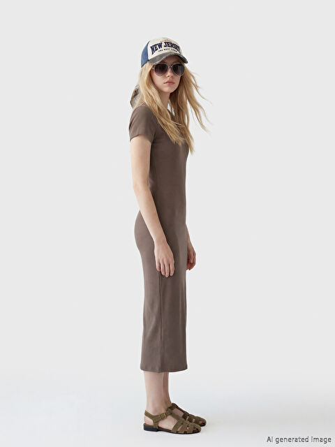 XSIDE Modal Karışımlı Bodycone Elbise