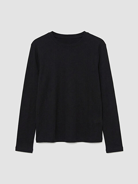 LCWAIKIKI Basic Bisiklet Yaka Kadın Body - S6L260Z8-CVL