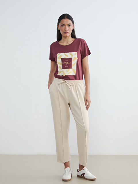 LCW ECO Beli Lastikli Kadın Pantolon - S6L352Z8-1P1