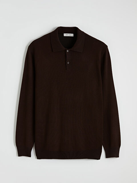 LCW Vision Polo Yaka Triko Erkek Kazak - S6L359Z8-ZQP