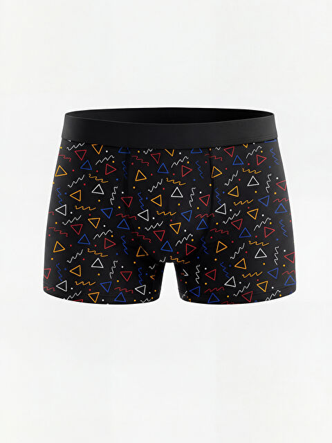 LCW Kids Geometrik Desenli Erkek Çocuk Boxer - S6L381Z4-SW5