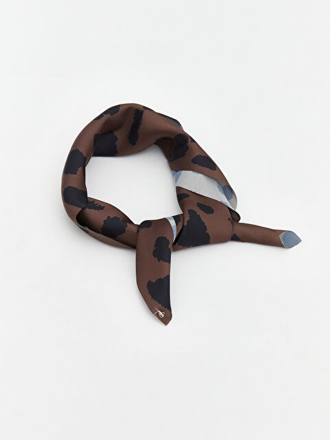 LCW ECO Woman BROWN Small Scarf - S6L387Z8-LQY