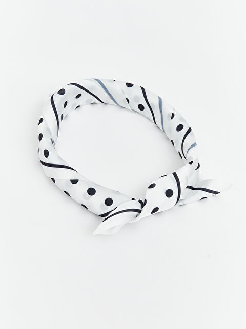 LCW ECO وشاح صغير بيج فاتح / ايكرو امرأة - S6L421Z8-EEW