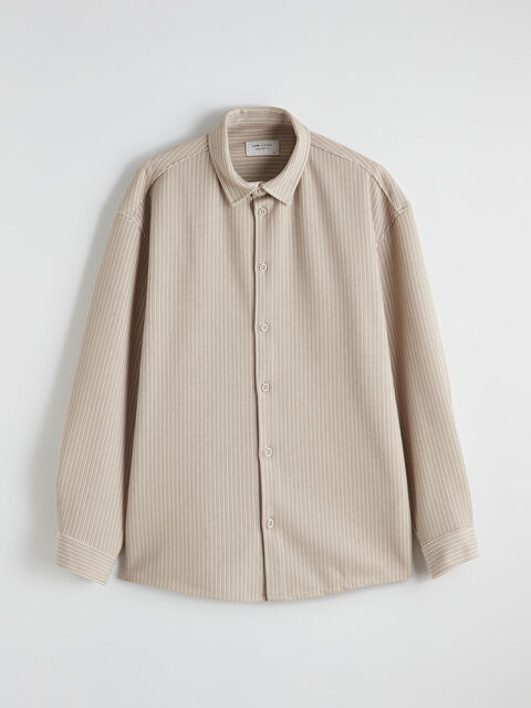 LCW Vision Regular Fit Çizgili Erkek Gömlek - S6L431Z8-FFG