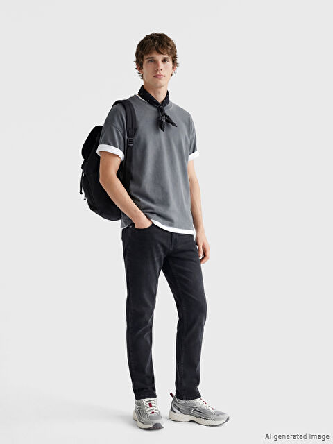 LCW Jeans 750 Slim Fit ErkekJean Pantolon - S6L445Z8-309