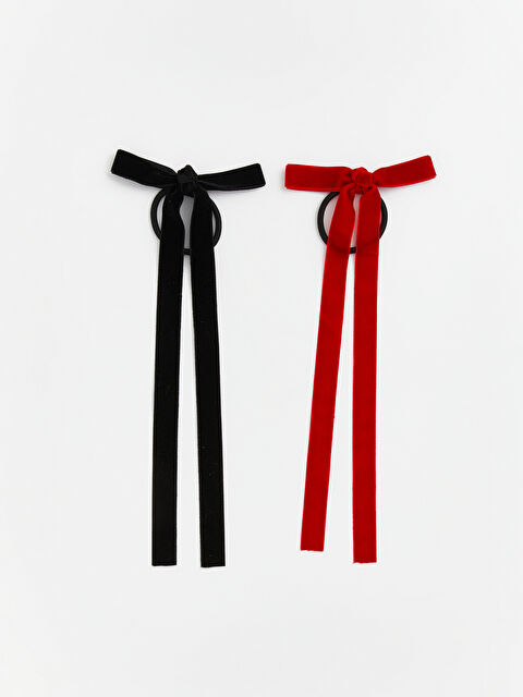 LCW ACCESSORIES Fiyonk Figürlü Kadın Lastik Toka 2'li - S6L515Z8-M0T