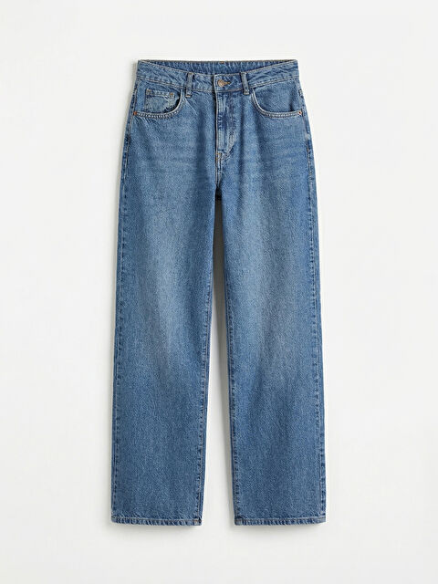 LCW Jeans Baggy Fit Kadın Jean Pantolon - S6L518Z8-309