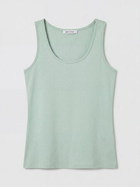 LCW EVERYDAY U Yaka Kadın Atlet	 - S6L535Z8-G4G