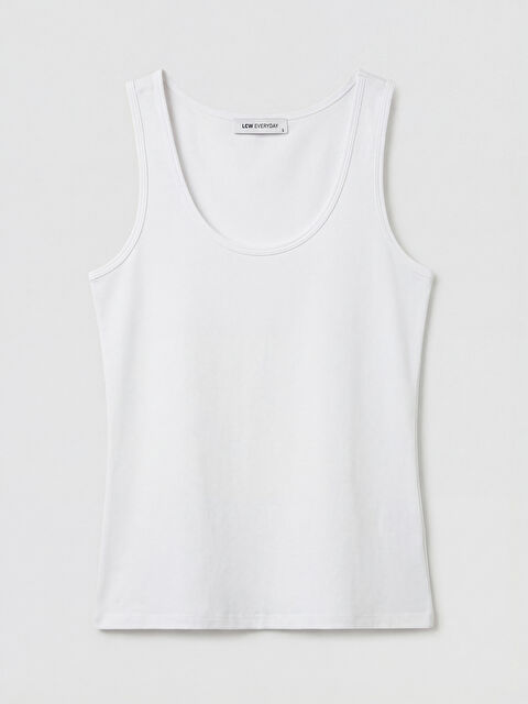 LCW EVERYDAY U Yaka Kadın Atlet	 - S6L535Z8-Q6K