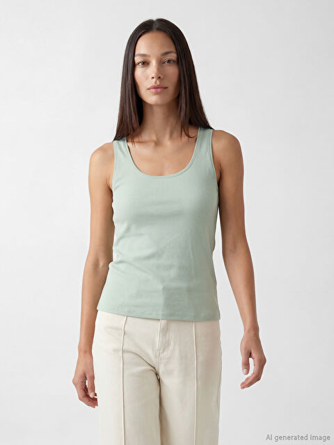 LCW EVERYDAY U Yaka Kadın Atlet	