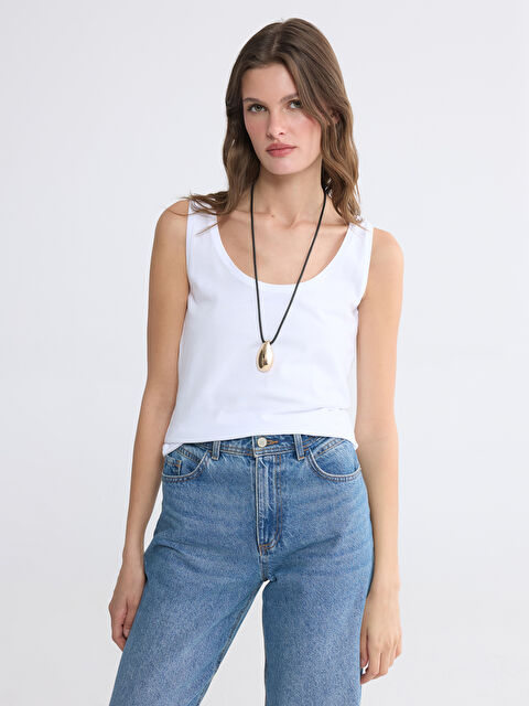 LCW EVERYDAY U Yaka Kadın Atlet	