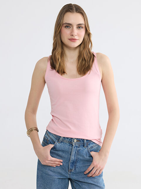 LCW EVERYDAY U Yaka Kadın Atlet	