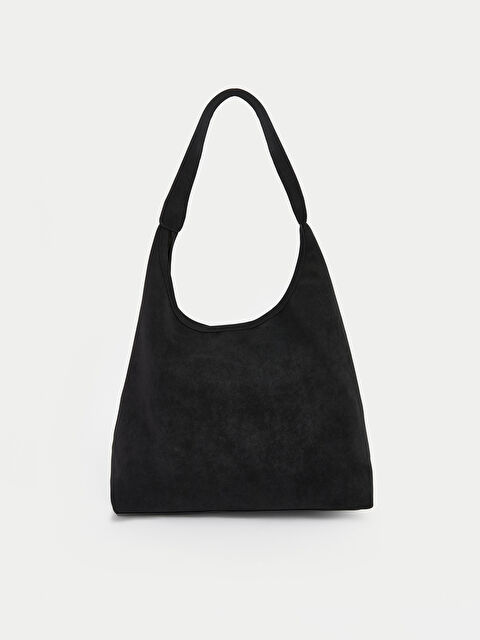 LCW ACCESSORIES Süet Görünümlü Kadın Omuz Çantası - S6L635Z8-RQL