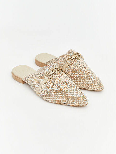 LCW STEPS Sivri Burun Kadın Terlik - S6L774Z8-R81