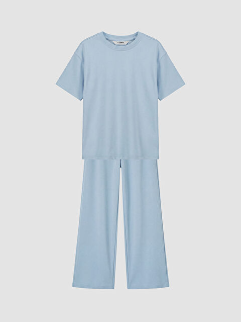 LCW Kids Kız Çocuk Soft Touch Takım