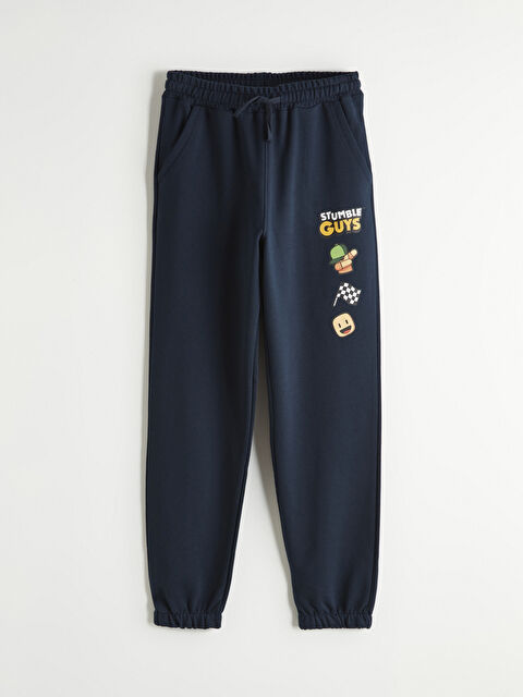 LCW Kids Erkek Çocuk Stumble Guys Baskılı Eşofman Altı - S6L793Z4-DWP