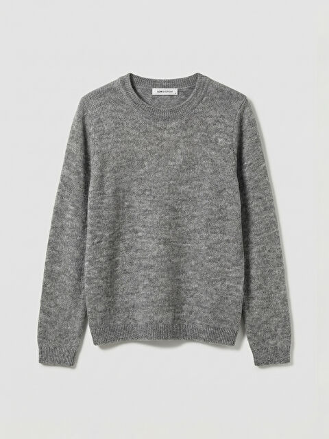 LCWAIKIKI Classic Bisiklet Yaka Kadın Triko Kazak - S6L796Z8-CT3