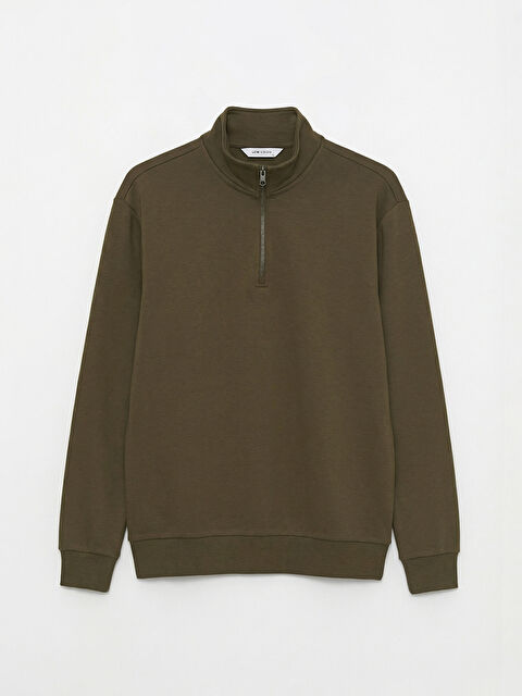 LCW Vision Dik Yaka Erkek Sweatshirt - S6L850Z8-2QH