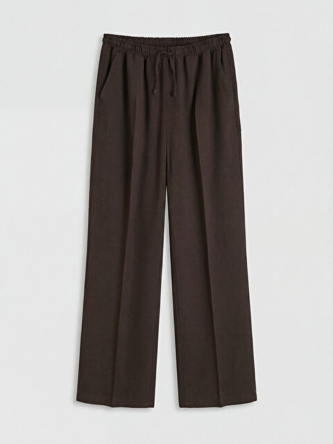 XSIDE Beli Lastikli Keten Karışımlı Kadın Pantolon - S6L873Z8-8XJ