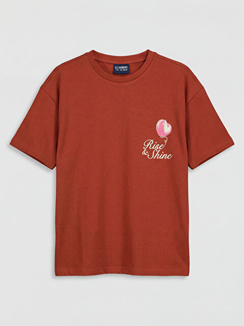 LCW Kids Girl BROWN T-Shirt