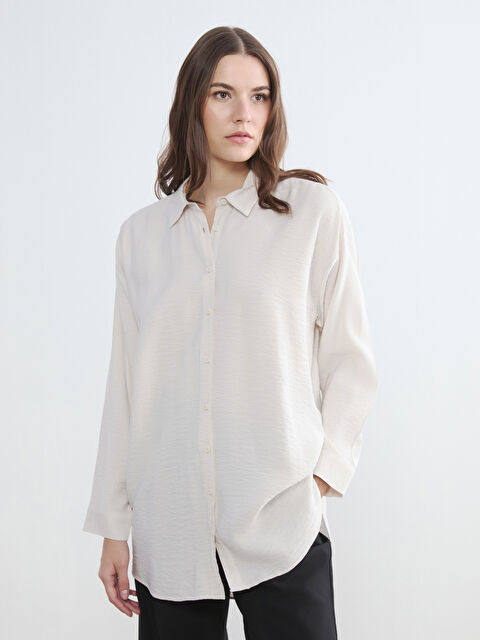 LCW ECO Loose Fit Kadın Gömlek - S6L932Z8-CX8