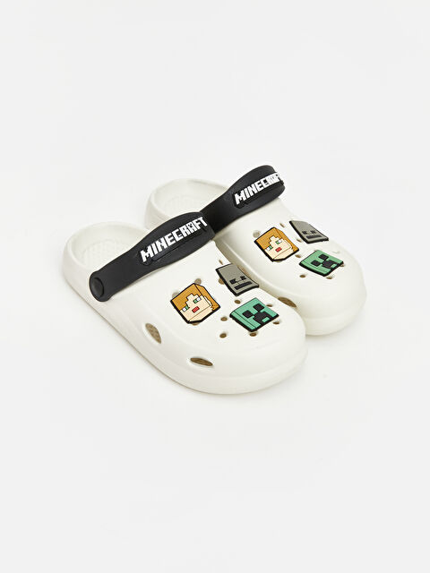 LCW STEPS Minecraft Baskılı Erkek Çocuk Sandalet