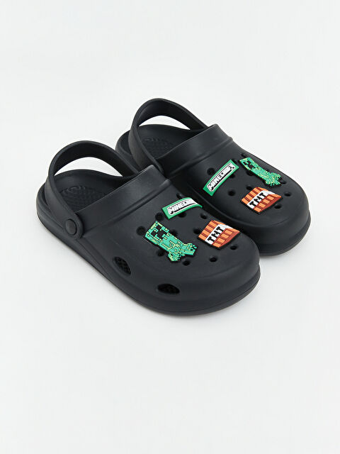 LCW STEPS Minecraft Baskılı Erkek Çocuk Sandalet - S6LA12Z4-UBQ