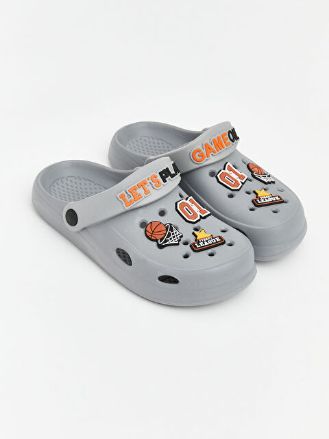 LCW STEPS Rozetli Erkek Çocuk Plaj Sandaleti - S6LA17Z4-DBQ