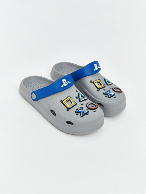 LCW STEPS PlayStation Baskılı Erkek Çocuk Plaj Sandaleti - S6LA19Z4-ZX6