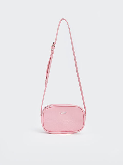 LCW ECO Deri Görünümlü Kız Çocuk Omuz Çantası - S6LA93Z4-ZN5