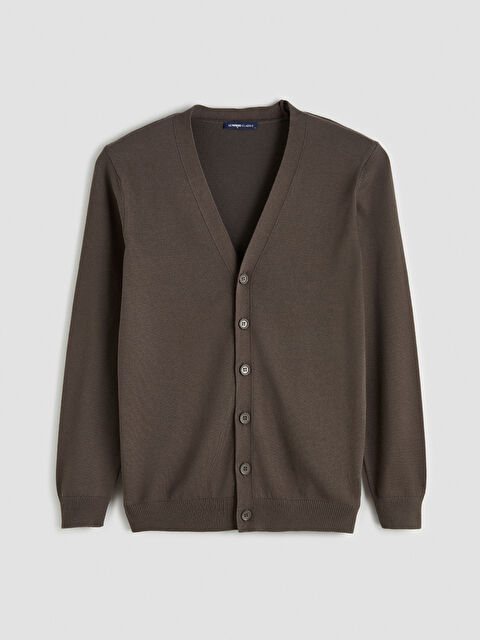 LCWAIKIKI Classic Standart Kalıp Erkek Triko Hırka - S6LB05Z8-1SN