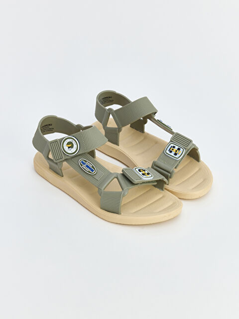 LCW STEPS Çapraz Bantlı Erkek Çocuk Sandalet