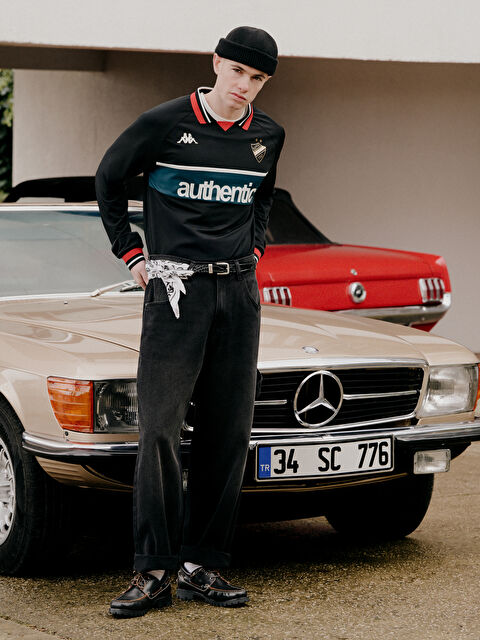 Kappa LC WAIKIKI Polo Yaka Erkek Sweatshirt - S6LB56Z8-CVL