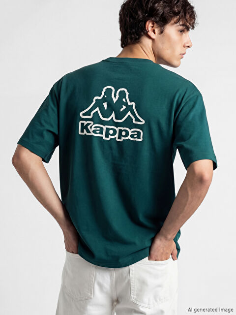 Kappa LC WAIKIKI Bisiklet Yaka Baskılı Erkek Spor Tişört - S6LB58Z8-JMJ