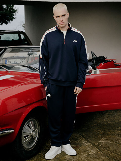 Kappa LC WAIKIKI Rahat Kalıp Şeritli Unisex Eşofman Altı - S6LB62Z8-HRZ