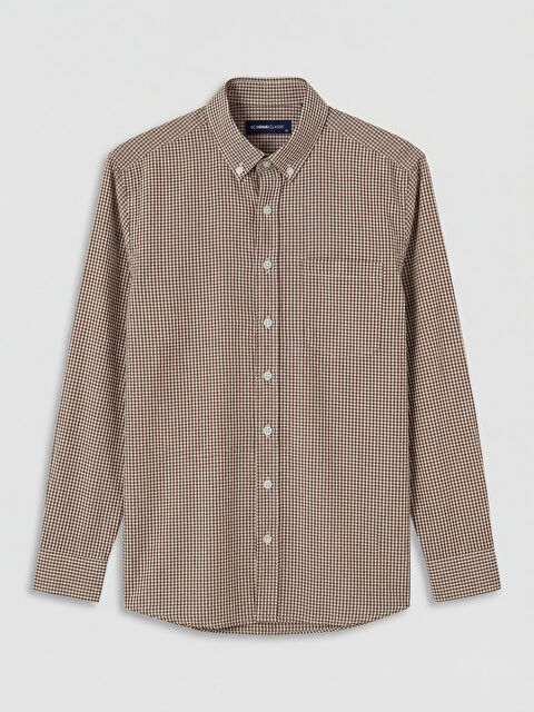 LCWAIKIKI Classic Regular Fit Ekose Erkek Gömlek