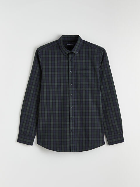 LCWAIKIKI Classic Regular Fit Ekose Erkek Gömlek - S6LB65Z8-LMH