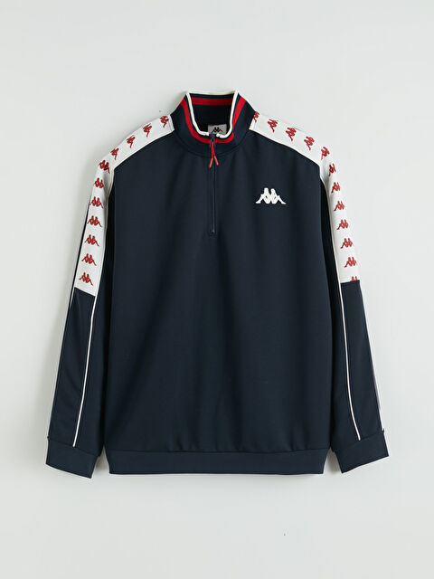 Kappa LC WAIKIKI Dik Yaka Baskılı Erkek Sweatshirt - S6LB69Z8-HRZ