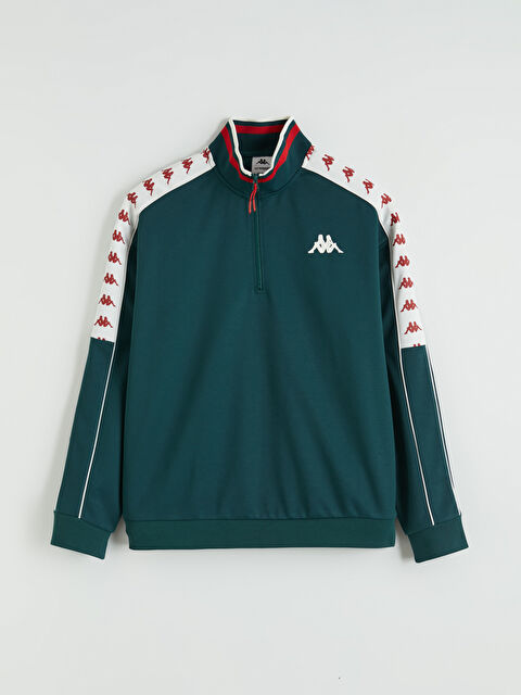 Kappa LC WAIKIKI Dik Yaka Baskılı Erkek Sweatshirt - S6LB69Z8-JMJ