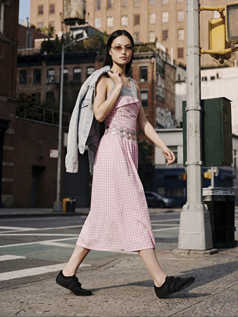 XSIDE Gömlek Yaka Kadın Jean Ceket	 - S6LC58Z8-K9M