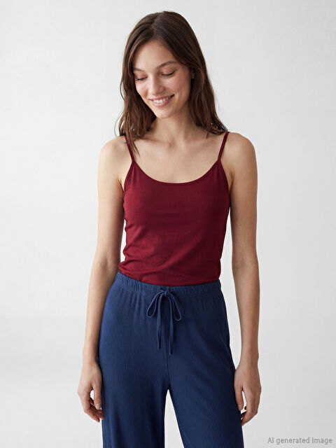 LCW DREAM U Yaka İp Askılı Kadın Atlet