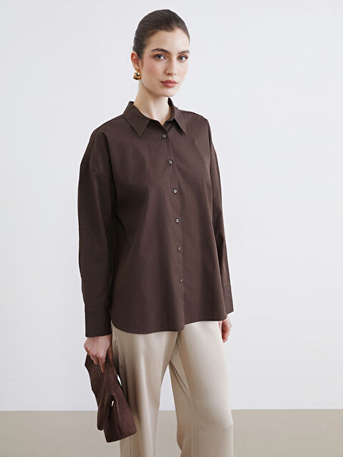 LCW Modest Kadın Gömlek Tunik - S6LC96Z8-DJ7