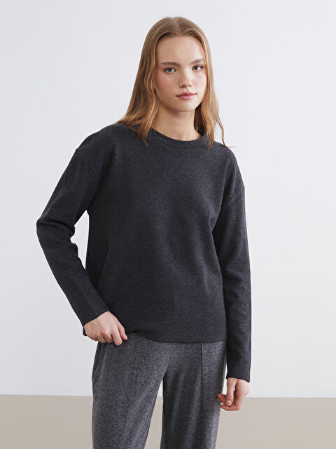 XSIDE Bisiklet Yaka Kadın Tişört	 - S6LD00Z8-VDL