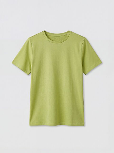 LCW EVERYDAY Bisiklet Yaka Kadın Tişört - S6LD12Z8-G8P